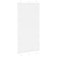 Plisségardin Hvid 110x200 cm Stofbredde 109,4 cm Polyester