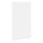 Plisségardin Hvid 120x200 cm Stofbredde 119,4 cm Polyester