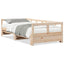 daybed uden madras 90x190 cm massivt fyrretræ