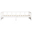 daybed uden madras 80x200 cm massivt fyrretræ hvid