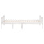 juniorseng uden madras 80x200 cm massivt fyrretræ hvid