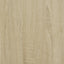 rullebord 37x33x42,5 cm konstrueret træ sonoma-eg
