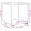 rullebord 37x33x42,5 cm konstrueret træ sonoma-eg