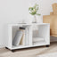 rullebord 72x33x42,5 cm konstrueret træ hvid