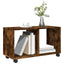 rullebord 72x33x42,5 cm konstrueret træ røget egetræsfarve