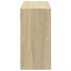 væghylde 100x25x50 cm konstrueret træ sonoma-eg