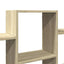 væghylde 159x18x66 cm konstrueret træ sonoma-eg