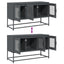 tv-bord 100,5x39x60,5 cm koldvalset stål antracitgrå