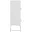 skab 68x39x111,5 cm stål hvid