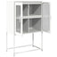 højskab 68x39x107 cm stål hvid