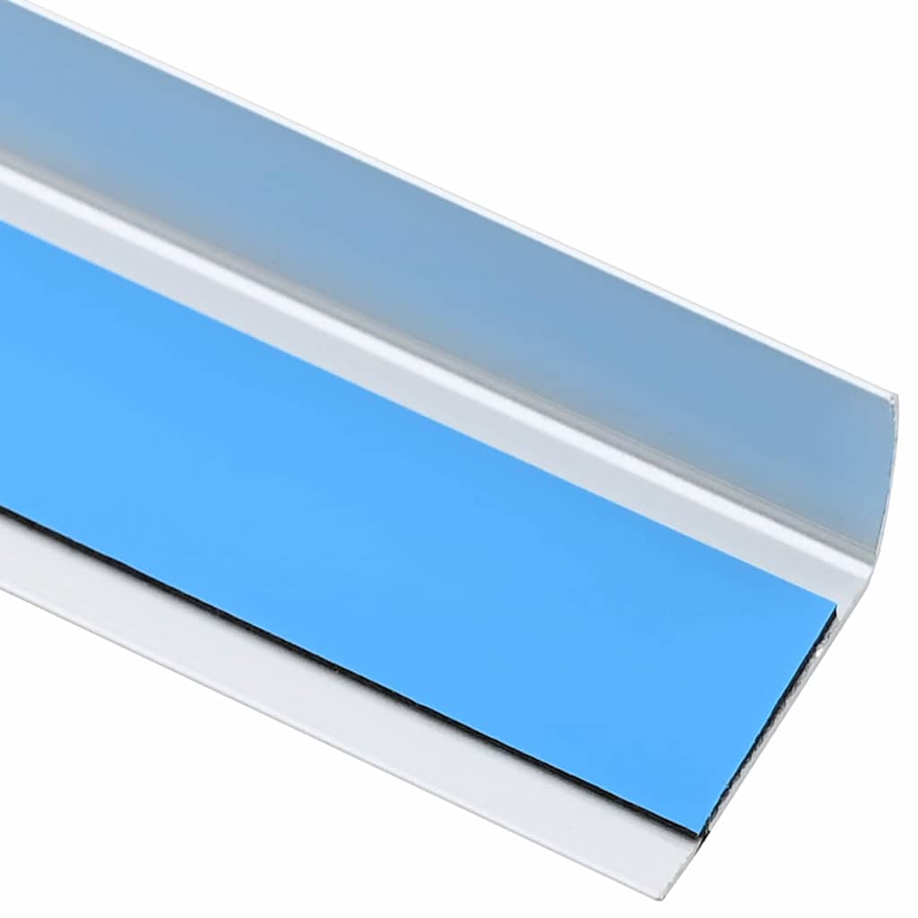 Trinkantprofiler 30 pcs Sølv 67 x 3 x 2 cm Aluminium