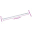 Trinkantprofiler 10 pcs Sølv 67 x 3.5 x 3 cm Aluminium