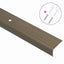 Trinkantprofiler 30 pcs Brun 67 x 3 x 2 cm Aluminium