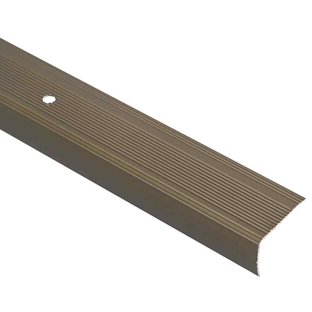 Trinkantprofiler 30 pcs Brun 67 x 3.5 x 3 cm Aluminium