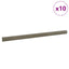 Trinkantprofiler 10 pcs champagnefarvet 67 x 3.5 x 3 cm