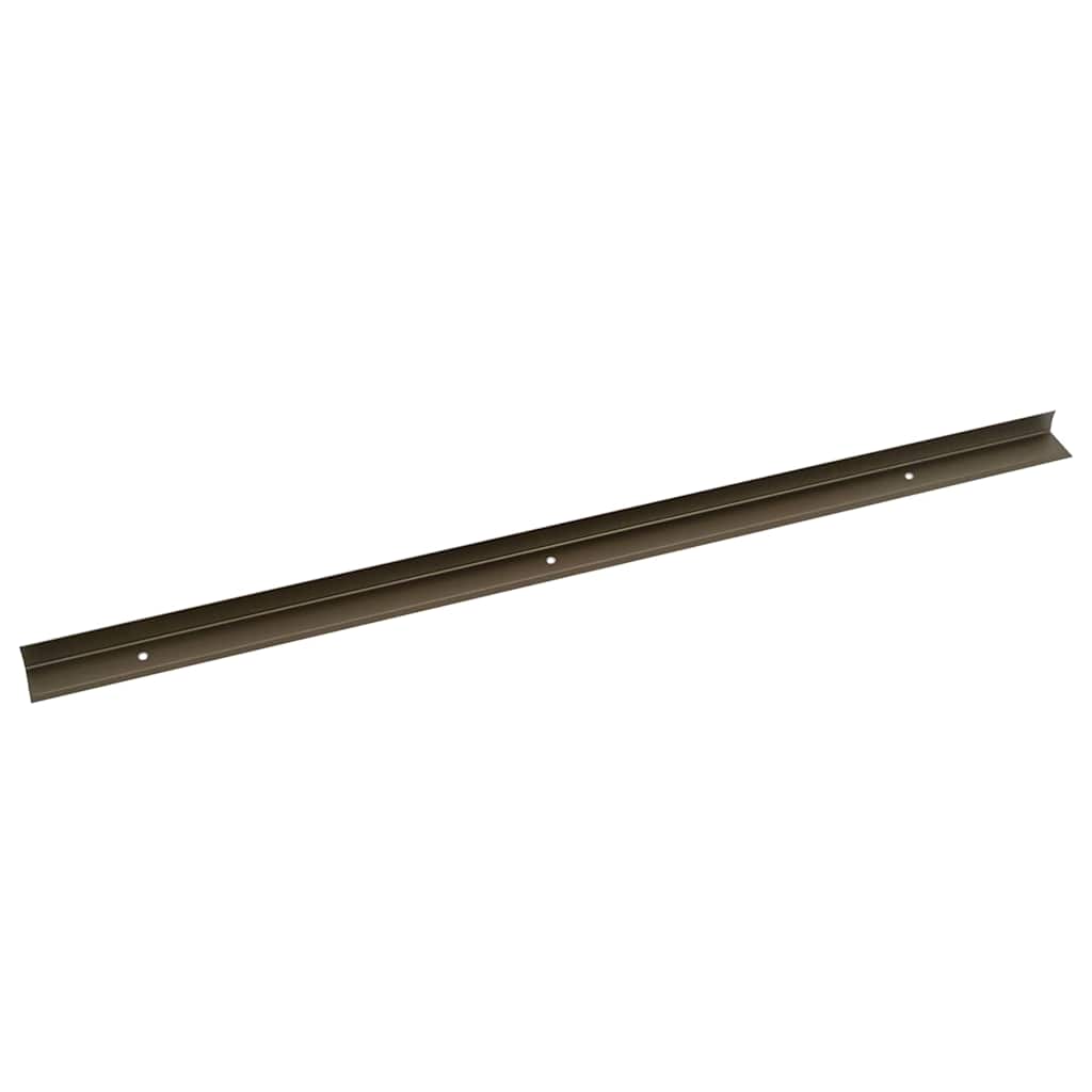 Trinkantprofiler 10 pcs Brun 67 x 3 x 2 cm Aluminium