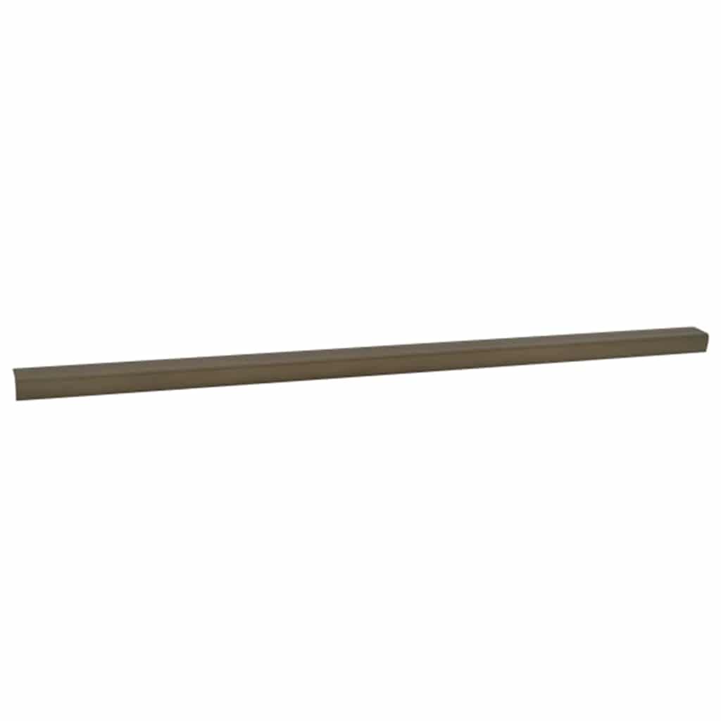 Trinkantprofiler 10 pcs Brun 67 x 3 x 2 cm Aluminium