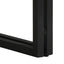 sofabord 80x80x35 cm massivt genbrugstræ flerfarvet