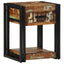 Natskab 2 stk. Flerfarvet 40 x 35 x 50 cm Solid genbrugs træ
