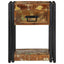 Natskab 2 stk. Flerfarvet 40 x 35 x 50 cm Solid genbrugs træ