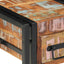 Natskab 2 pcs Flerfarvet 30 x 30 x 40 cm Solid genbrugs træ