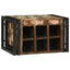 Vinfad 2 pcs 46 x 35 x 27,5 cm Solid genbrugs træ