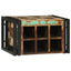 Vinfad 2 pcs 46 x 35 x 27,5 cm Solid genbrugs træ