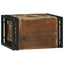 Vinfad 2 pcs 46 x 35 x 27,5 cm Solid genbrugs træ