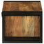 Vinfad 2 pcs Brun og sort 46 x 35 x 27,5 cm Massivt Akacietræ