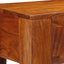 konsolbord 80x35x75 cm massivt akacietræ