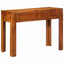 Skrivebord med skuffe med opbevaring Brun 100 x 50 x 75 cm