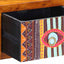 Natskab med skuffe 2 pcs Brun 35 x 30 x 22 cm