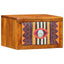 Natskab med skuffe 2 pcs Brun 35 x 30 x 22 cm