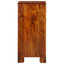 Blomster Endebord med skuffe Brun 40 x 35 x 75 cm