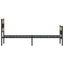 sengeramme uden madras 90x200 cm metal sonoma-eg