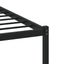 sengeramme m. sengegavl 107x203 cm uden madras brunt eg