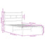 sengeramme m. sengegavl 107x203 cm uden madras brunt eg