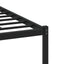 sengeramme m. sengegavl 140x200 cm uden madras brunt eg