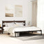 sengeramme m. sengegavl 190x200 cm uden madras brunt eg