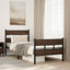 sengeramme m. sengegavl + fodgærde 107x203 cm uden madras