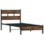 sengeramme m. sengegavl 90x200 cm uden madras sonoma-eg