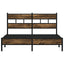 sengeramme m. sengegavl 150x200 cm uden madras sonoma-eg