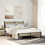 sengeramme 140x200 cm uden madras konstrueret træ sonoma-eg