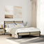 sengeramme 150x200 cm uden madras konstrueret træ sonoma-eg