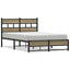 sengeramme uden madras 120x200 cm metal sonoma-eg