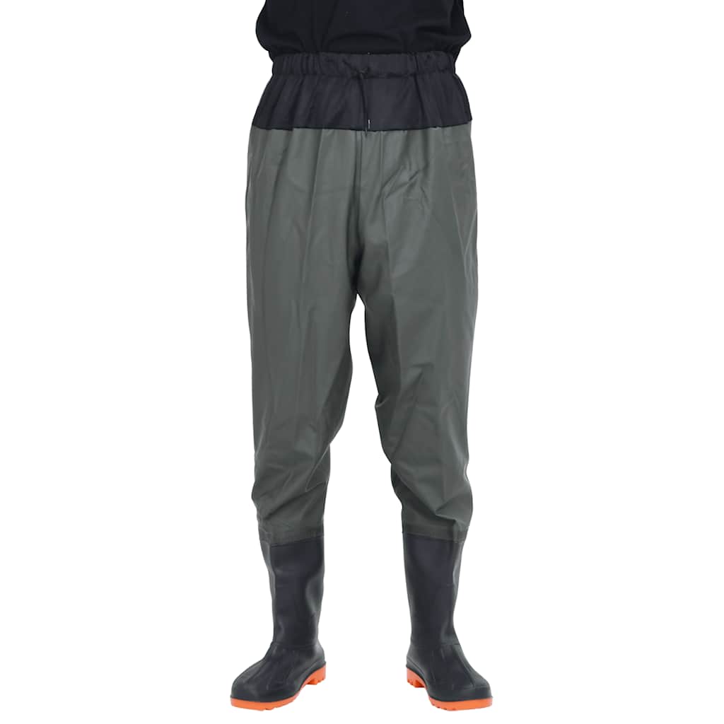waist waders med støvler str. 38 mørkegrøn