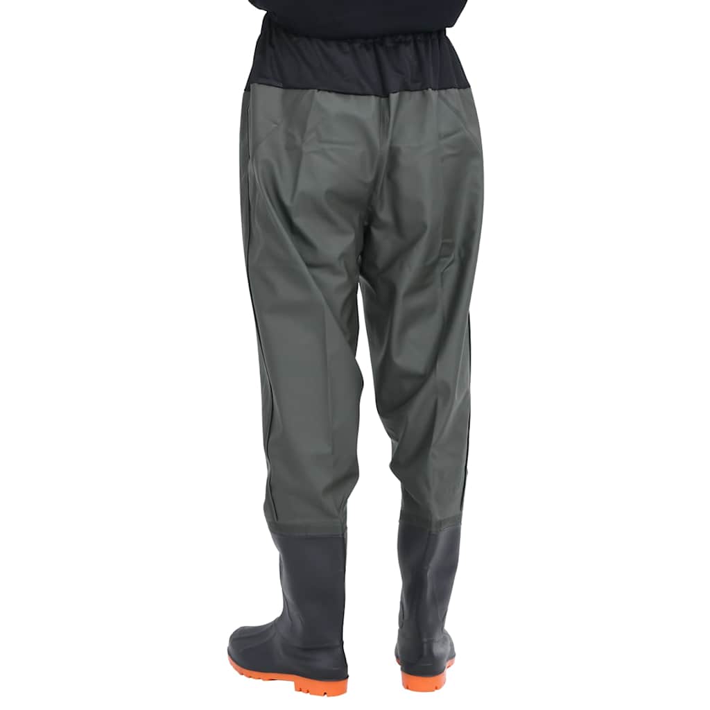 waist waders med støvler str. 38 mørkegrøn