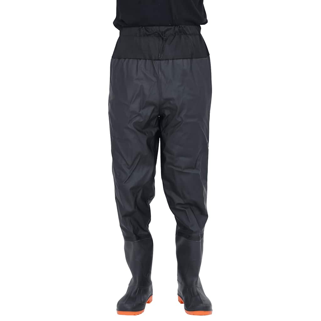 waist waders med støvler str. 39 sort