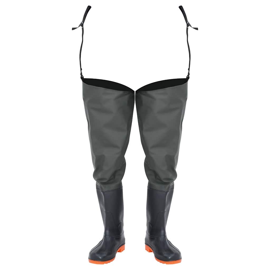 hip waders str. 45 mørkegrøn