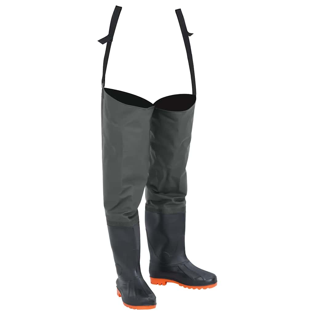 hip waders str. 46 mørkegrøn